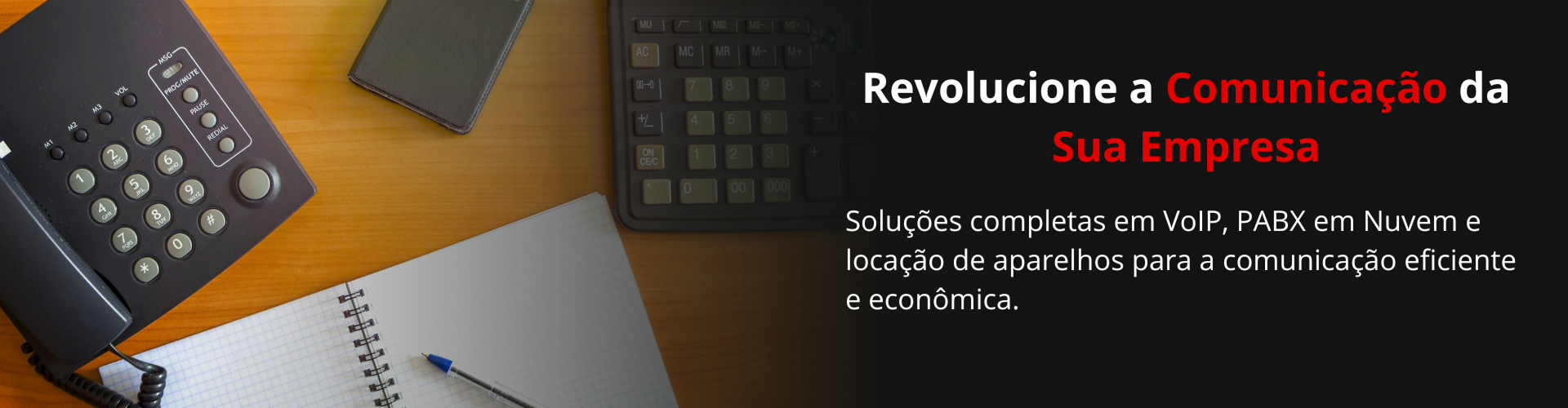 banner Revolucione a comunicação da sua empresa